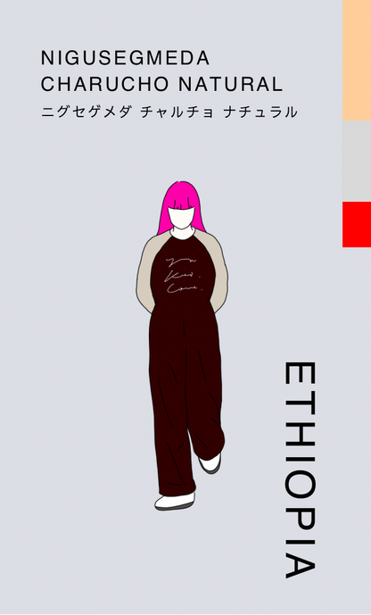 〔エチオピア／浅煎り〕ニグセゲメダ チャルチョ ナチュラル／ナチュラル